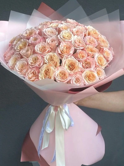 51 Adet Açık Pembe Ekvador Gül FG329